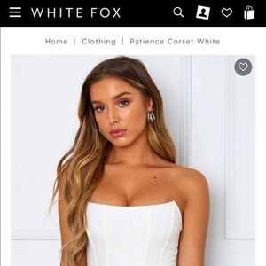 WhiteFox Boutique Top